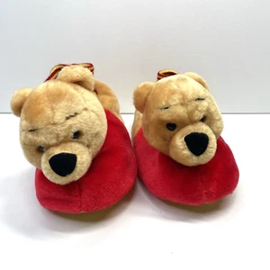 Zapatillas de casa de felpa vintage de Disney Winnie the Pooh para niños talla XL (11/12) - Imagen 1 de 6