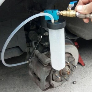 Car Pneumatic Brake Fluid Bleeder Kit Air Extractor Pump Oil Bleeding Tool Kits - Picture 1 of 12