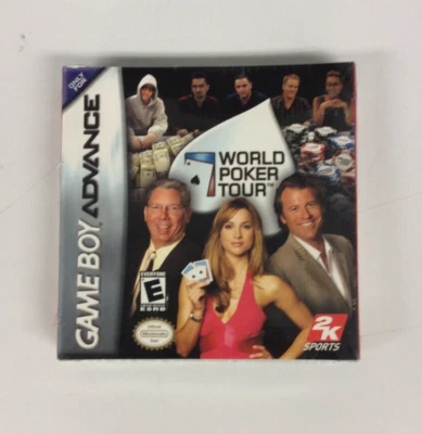 World Poker Tour (Nintendo Game Boy Advance GBA) Brand New Sealed 2K Sports - Image 1 of 4
