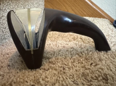 Afilador de cuchillos de cocina vintage CUTCO de mano MARRÓN EE. UU.  Foto 1 de 4