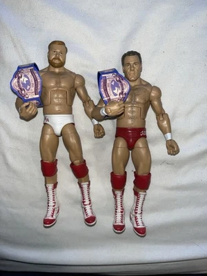 WWE Mattel Elite Arn Anderson Tully Blanchard Wrestling Figures Four Horseman - Image 1 of 2