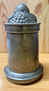 Antike viktorianische Zinn verziert Obst Design Eis/Gelee Form 6,5" (277) - Bild 1 von 7