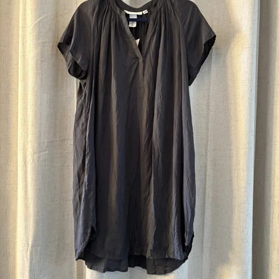 H&M L.O.G.G. Women Gray Casual Tunic Dress Size 2 - Image 1 of 4