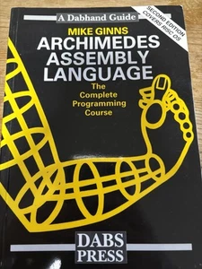 2nd Edition Archimedes Assembly Language by Mike Ginns Acorn RISC OS - Afbeelding 1 van 6
