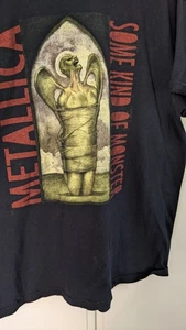 Vintage Metallica Some Kind of Monster schwarzes T-Shirt Herren Größe XL - Bild 1 von 3