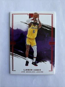2022-23 Impeccable Lebron James Asia Red #90 SSP LA Lakers - Bild 1 von 6