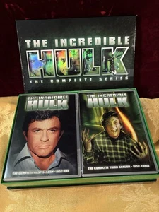 The Incredible Hulk: The Complete Series DVD Box Set 2008 Edition Cool Box! EUC - Foto 1 di 7