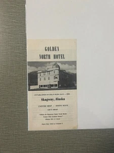 Vintage Golden North Hotel Pamphlet - Picture 1 of 1