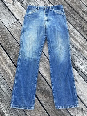 Vintage Wrangler Men’s Jeans 33x32 (measures 32x30.5) Blue Denim 13MWZPW - Image 1 of 4