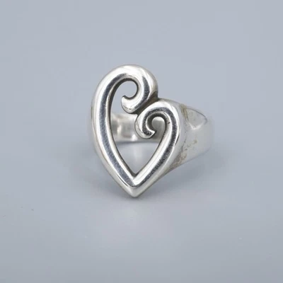 James Avery Mother's Love Ring Band Sterling Silver Size 7 $115 RS3816 - Image 1 of 4