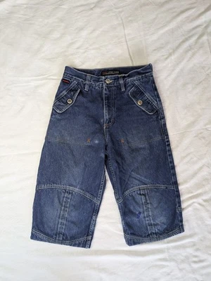 Jeans DE COLECCIÓN FUBU Niños Jóvenes Pierna Ancha Carga Sueltos Grunge Azul Talla 30x25 Foto 1 de 4