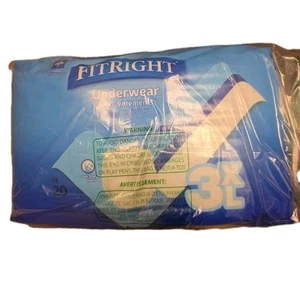 Medline FitRight bariatrische Einwegunterwäsche 3XL 20Ct-'A2' - Bild 1 von 3