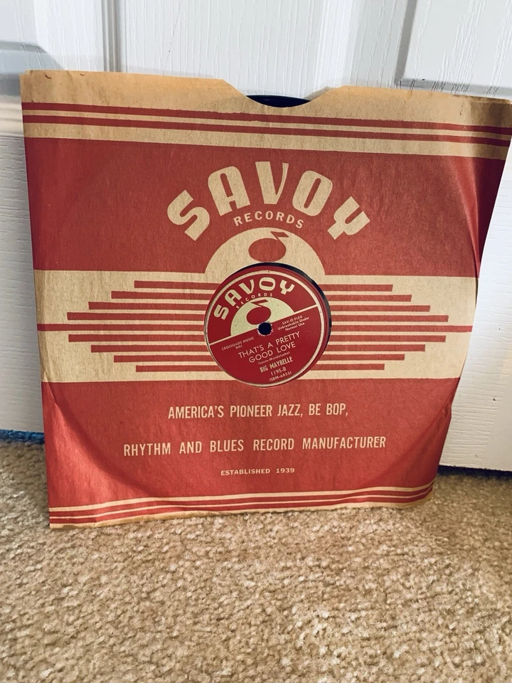 RARE 10” Vinyl -Big Maybelle - Candy 1st Press (1956) Savoy R&B/Blues EXCELLENT - Image 1 of 4