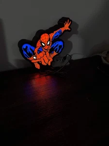 Spider-Man - USB Powered LED Light up sign! - Picture 1 of 3