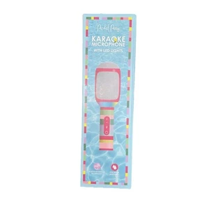 New Handheld Karaoke Microphone & Bluetooth Speaker W/LED Lights Packet Party - Picture 1 of 3