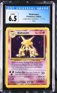 2002 Legendary Collection #1/110 Alakazam CGC 6.5 - Picture 1 of 2