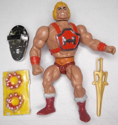 Figura Thunder Punch He-man Completo CAPS De Colección Años 80 Masters of the Universe Foto 1 de 4