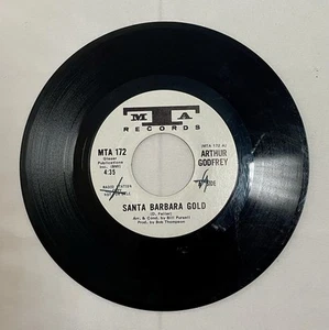 Arthur Godfrey: Santa Barbara Gold / Freedom is America PROMO 45 MTA 172 - Picture 1 of 4