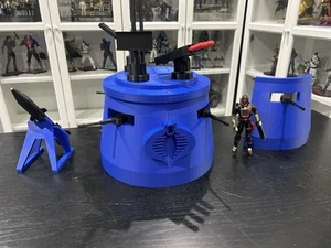 GI Joe Cobra Bunker Classified Scale 3D Print - With Extra Wall and Accessories! - Bild 1 von 10