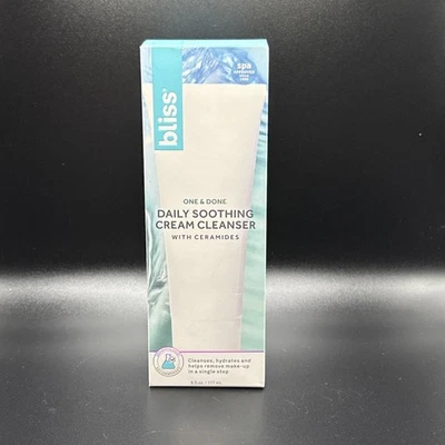 Crema limpiadora calmante diaria Bliss One & Done, 6 fl oz AUTÉNTICA Foto 1 de 2
