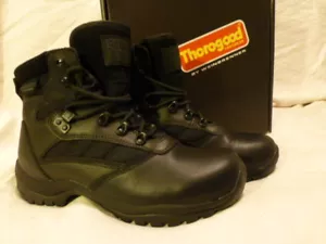 THOROGOOD DONNA 834-6097 Force Recon Nero 6" Stivali da Lavoro Escursionismo 9,5 M $169 - Foto 1 di 12