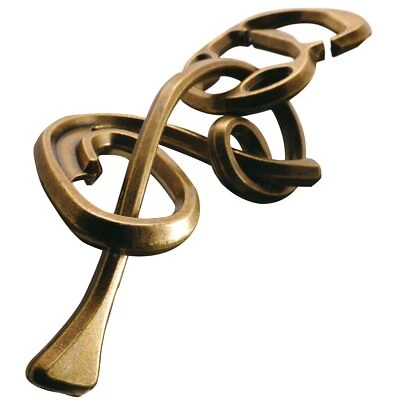 HUZZLE CAST PUZZLES Metallpuzzle Cast Puzzle ENIGMA Stufe 6 Rätsel Knobelspiel Geduldsspiel 3D