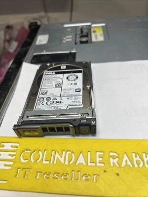 Dell Hard Drive 1.8TB 10K SAS 2.5 inch 12Gbps Hot-swap HDD VJ7CD vrtx m630 m620 - Image 1 of 4