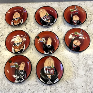 Certified International Tracy Flickinger 8er Set Untertassen - Bild 1 von 10