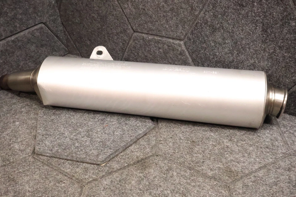 DUCATI MONSTER 900 LEFT HAND EXHAUST SILENCER  M900 EXHAUST 57410502A ZDM B21 - Image 1 of 4