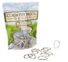 10 - Country Brook Design® 3/4 Inch Lightweight Welded D-Rings