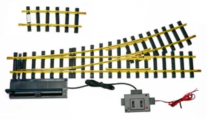USA Trains R81725 10' Diameter LEFT Hand Brass Electric Switch Track Switch, G - Picture 1 of 1