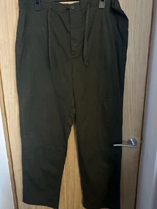 Neu Herren Gr. Large L Khaki Grün Hochwertig Leger Kampf Stil Hose - Bild 1 von 6