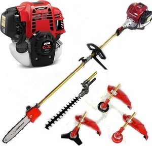 tagliaerba Decespugliatore a Scoppio GX50 4 Tempi Benzina Tagliabordi Leggero Ma - Foto 1 di 3