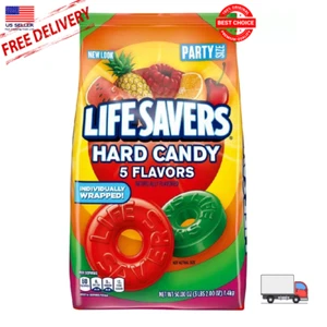 Life Savers 5 Flavors Hard Candy, Party Size - 50 oz Bag - Picture 1 of 1