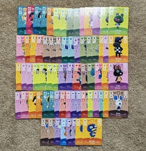 Tarjetas amiibo de Animal Crossing auténticas series 1 y 3 001-100 201-300 NTSC-U - Imagen 1 de 1