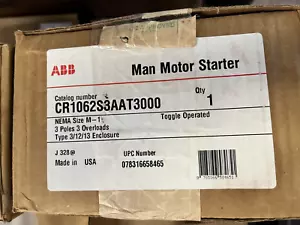 CR1062S3AAT3000 ABB NEW IN BOX STARTER - Picture 1 of 1