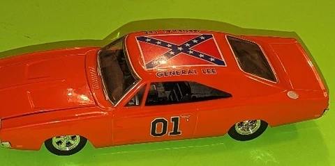 1969 Dodge Charger General Lee The Dukes of Hazzard 1999 Racing Champions Car 4D Cover