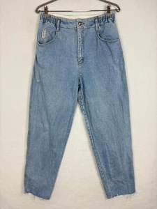 Vintage Kerry McGee Womens Jeans 1980 Button Tapered Leg Size 14 Australian - Picture 1 of 14