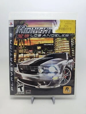 Midnight Club: Los Angeles (Sony PS3, 2008) Complete In Box With Manual, Tested - Image 1 of 2