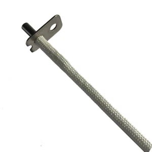Sonda ambiente NTC 1K - 200°C con flangia con cavo da 100 cm - Bild 1 von 1