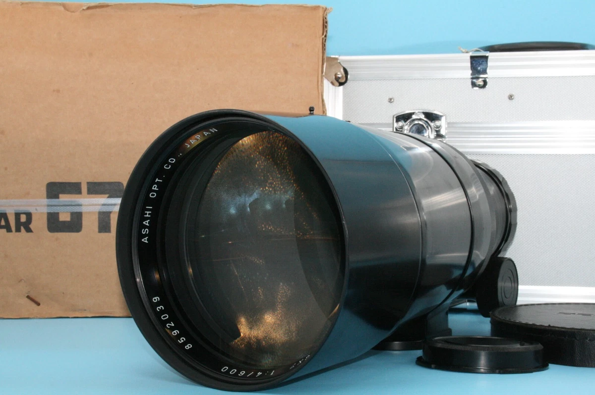 良品 Pentax 6x7 SMC Takumar 600mm f4 返品保証 良品 Pentax 6x7 SMC Takumar 600mm f4 返品保証 Pentax 600mm f4