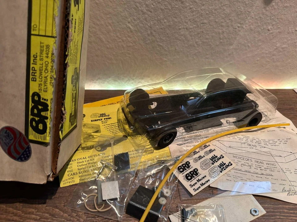 BRP Inc BRP150 1/18 Road Racin Outlaws Mercedes Kit Bud´s Racing Vintage Retro - Bild 1 von 4
