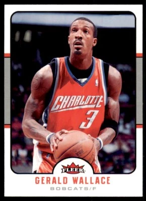 Fleer Gerald Wallace Charlotte Bobcats #20 2006-07 Foto 1 de 2