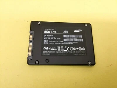 Samsung 850 EVO Series 2TB Internal 2.5" SATA SSD MZ-75E2T0 - Image 1 of 3