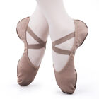 Professionelle Ballerinas Damen Mädchen Hausschuhe Erwachsene Ballett Tanz Slipper Schuhe