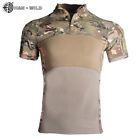 Armée militaire T-Shirt hommes camouflage tactique chemise armée uniforme chemise cargo haut tee-shirt