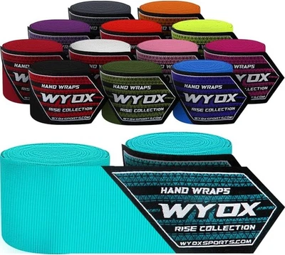 WYOX Muay Thai Boxing Hand Wraps 180,Boxing Wraps Bandages, Black Friday Sale - Image 1 of 4