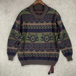 Nwt ROMWE M Sweater Vintage Style Pullover Cosby 90s Soft Grunge Baggy - Picture 1 of 4