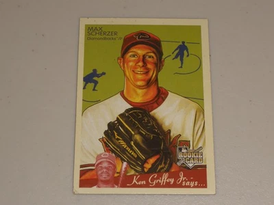 Upper Deck Goudey #6 Max Scherzer Rookie RC 2008 Foto 1 de 2