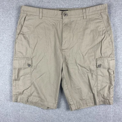 Pantalones Cortos Carga Calvin Klein Para Hombre W36 Beige 100% Algodón Utilidad Multi Bolsillo Foto 1 de 4